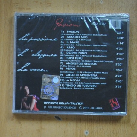 GIADA CALIENDO - PASION - CD