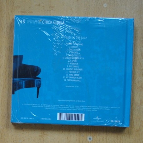 CHICK COREA - MAESTROS DEL JAZZ - CD