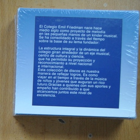 COLEGIO EMIL FRIEDMAN - 50 AÃOS - CD