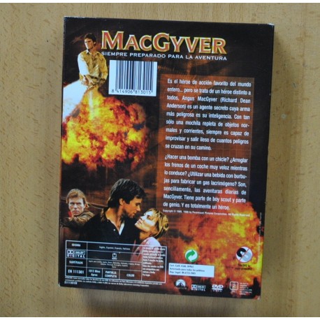 MACGYVER - PRIMERA TEMPORADA - DVD