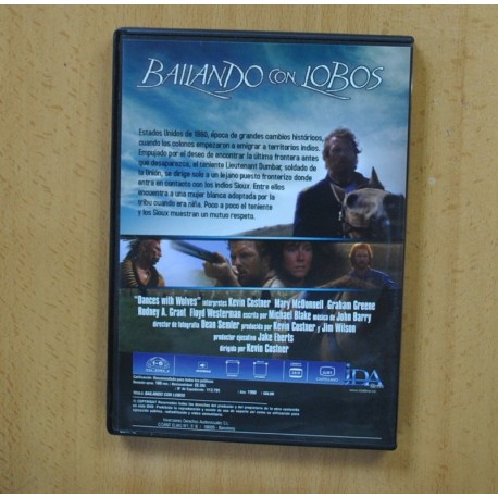 BAILANDO CON LOBOS - DVD