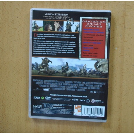 EL REY ARTURO - DVD