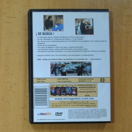 ALTOS INSTINTOS - ZONA 1 Y 4 - DVD