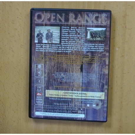 OPEN RANGE - DVD