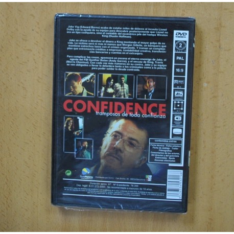 CONFIDENCE - DVD