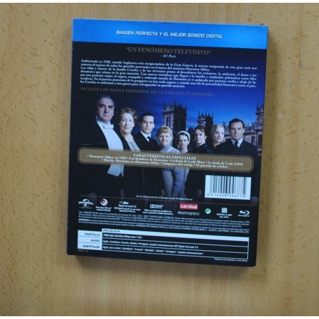 DOWNTON ABBEY - TERCERA TEMPORADA - BLURAY