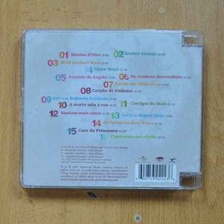 CRISTINA BLANCO - ABRIL - CD