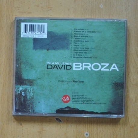 DAVID BROZA - ISLA MUJERES - CD