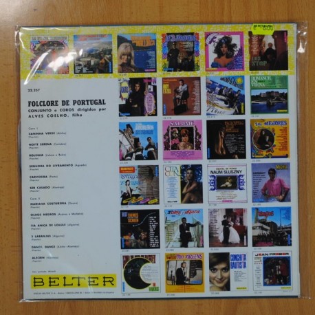 ALVES CHOELHO FILHO - FOLCLORE DE PORTUGAL - LP