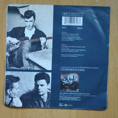 JOCELYN SQUARE - LOVE AND MONEY - SINGLE