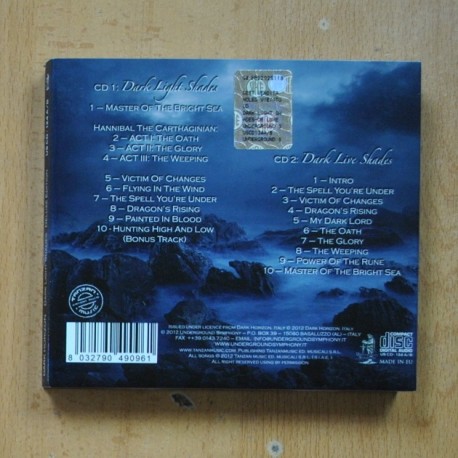 DARK HORIZON - DARK LIGHT SHADES - 2 CD