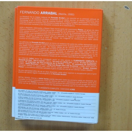 COLECCION FERNANDO ARRABAL - DVD