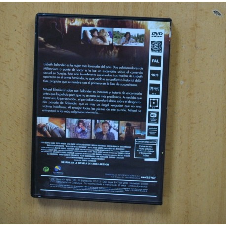 LA CHICA QUE SOÃABA CON UNA CERILLA Y UN BIDON DE GASOLINA - DVD