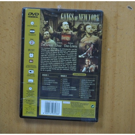 GANGS OF NEW YORK - DVD