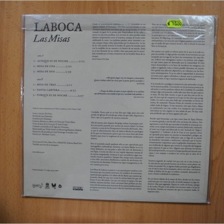 LABOCA - LAS MISAS - LP