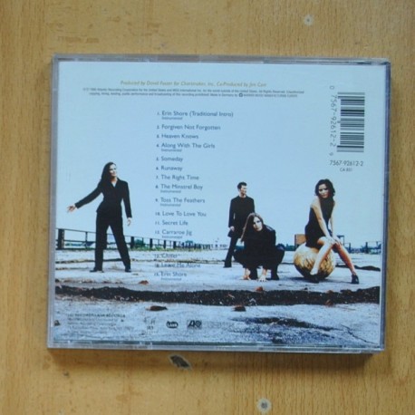 THE CORRS - FORGIVEN NOT FORGOTTEN - CD