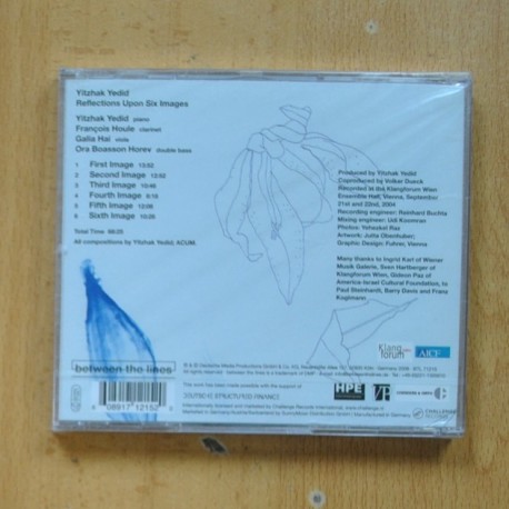 YITZHAK YEDID - REFLECTIONS UPON SIX IMAGES - CD