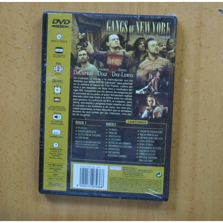 GANGS OF NEW YORK - DVD