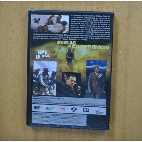 REGLAS DE COMPROMISO - DVD