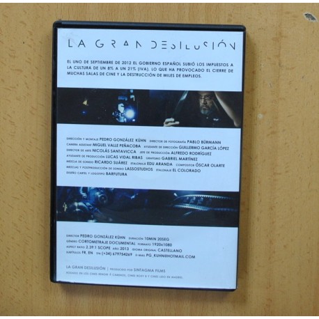 LA GRAN DESILUSION - DVD