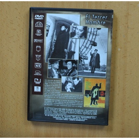 EL TERCER HOMBRE - DVD