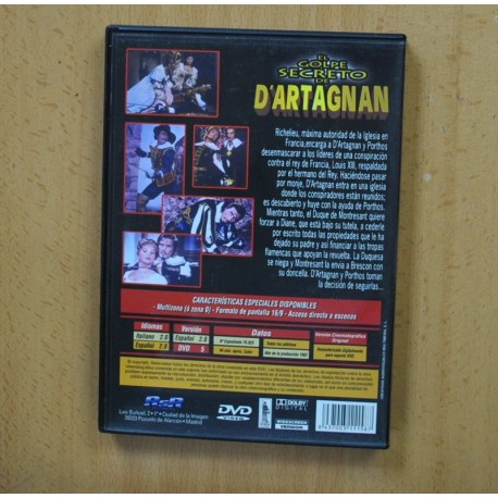 EL GOLPE SECRETO DE D ARTAGNAN - DVD