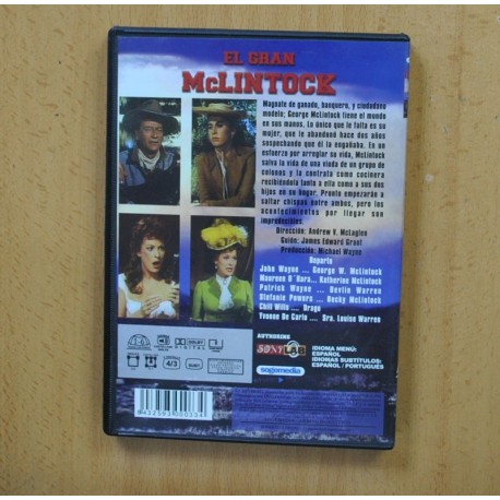 EL GRAN MCLINTOCK - DVD