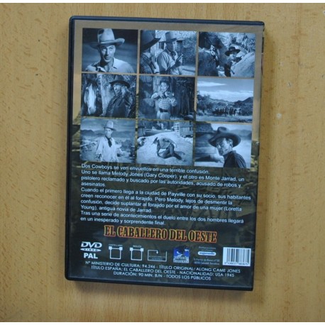EL CABALLERO DEL OESTE - DVD