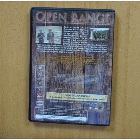 OPEN RANGE - DVD
