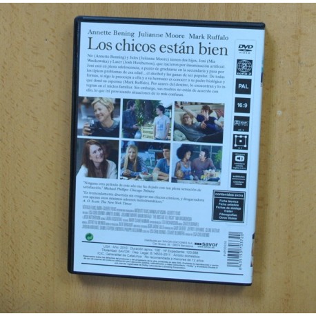 LOS CHICOS ESTAN BIEN - DVD
