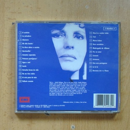 AMALIA RODRIGUES - FADO ES - CD
