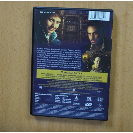 SHAKESPEARE IN LOVE - DVD