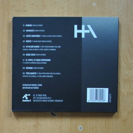 HIRAHI AFONSO - MEMENTO - CD