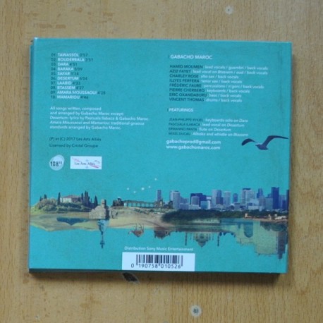 GABACHO MAROC - TAWASSOL - CD