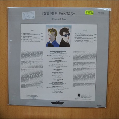 DOUBLE FANATSY - UNIVERSAL AVE - LP