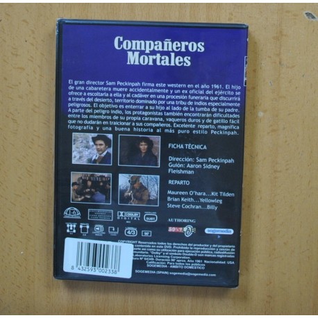 COMPAÃEROS MORTALES - DVD