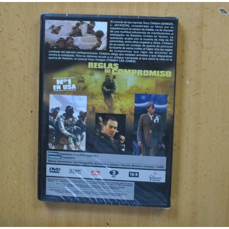 REGLAS DE COMPROMISO - DVD