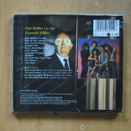 HELLOWEEN - PINK BUBBLES GO APE - CD