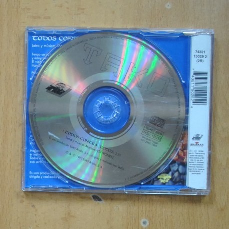 TAKO - TODOS CONTRA TODOS - CD SINGLE