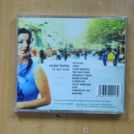 RACHEL FENTON - IN MY ROOM - CD