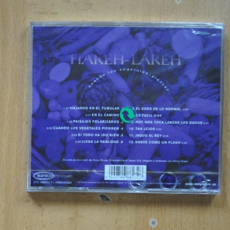 HAREH LAREH - CUANDO LOS VEGETALES PIENSEN - CD