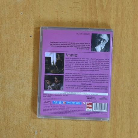 AMANTES - BLURAY