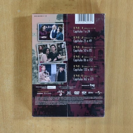 AMAR EN TIEMPOS REVUELTOS - SEGUNDA TEMPORADA - DVD