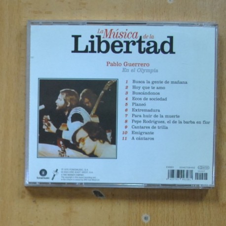 PABLO GUERRERO - EN EL OLYMPIA - CD