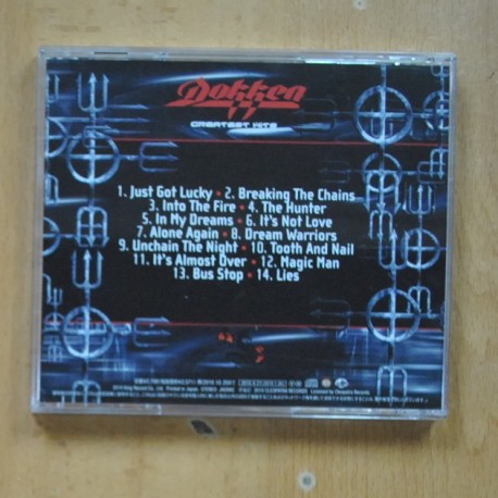 DOKKEN - GREATEST HITS - CD