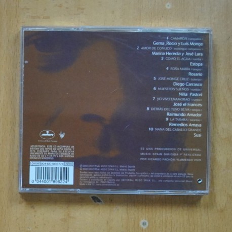 VARIOS - POR CAMARON - 2 CD