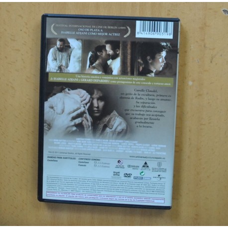 LA PASION DE CAMILLE CLAUDEL - DVD