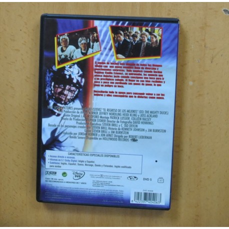 EL REGRESO DE LOS MEJORES - DVD