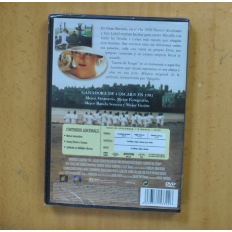 CARROS DE FUEGO - DVD