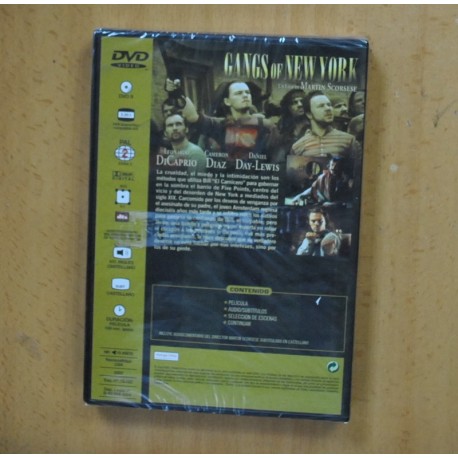 GANGS OF NEW YORK - DVD